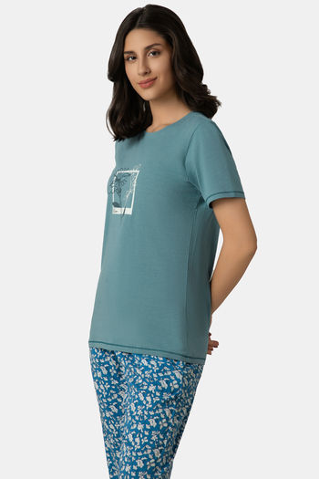 Amante Cotton Top - Bloom Print — image 2